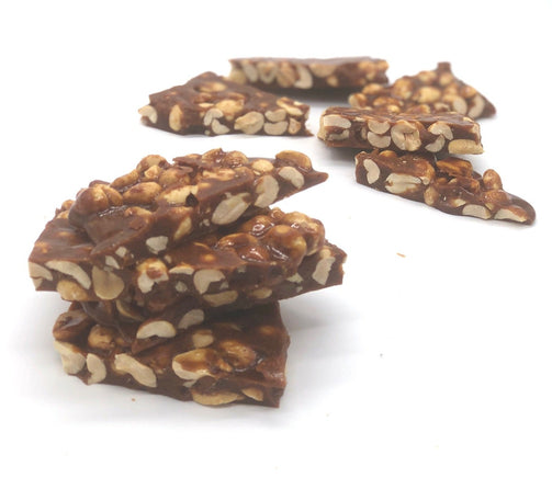 Tasty and Delicious Spiced Caramel Peanut Brittles